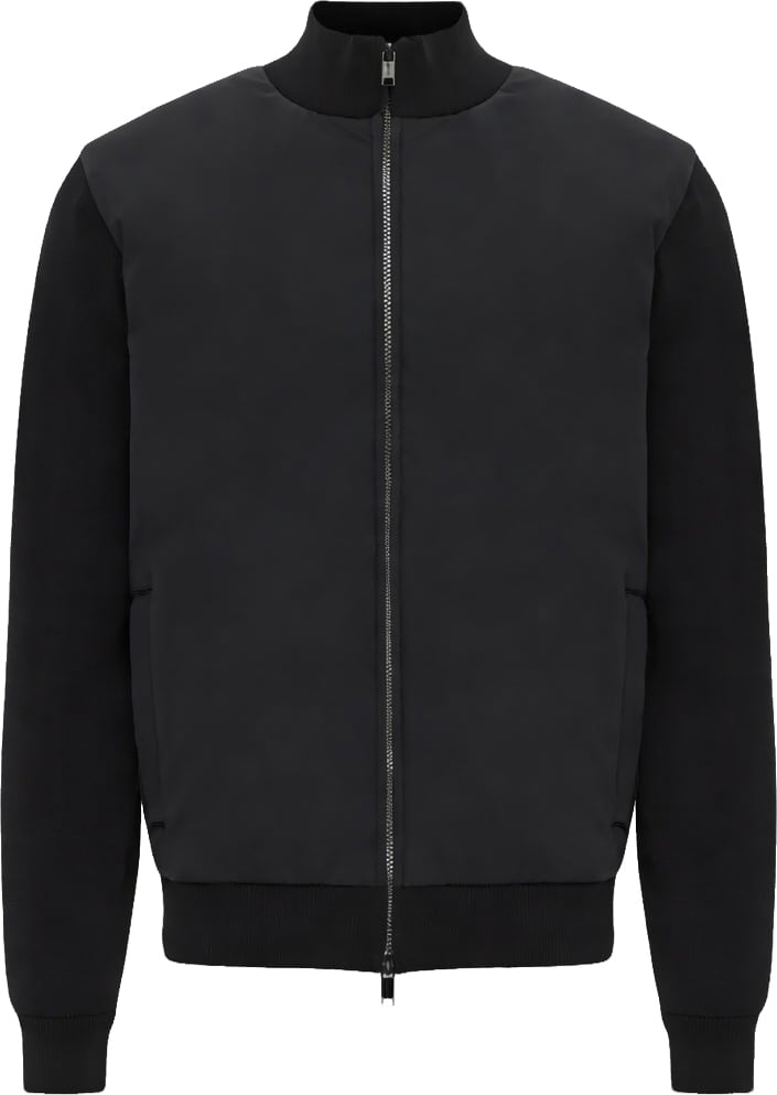 Genti Hybrid Jacket Vest Cool Dry Black Zwart