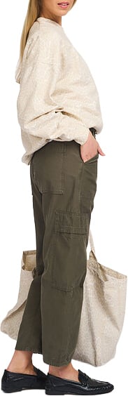 Anine Bing sweater leopard beige Dierenprint