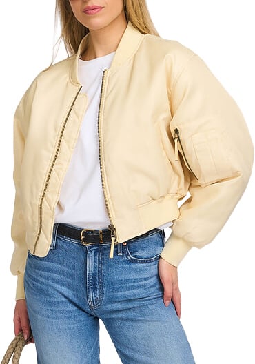 Anine Bing bomber cream Beige