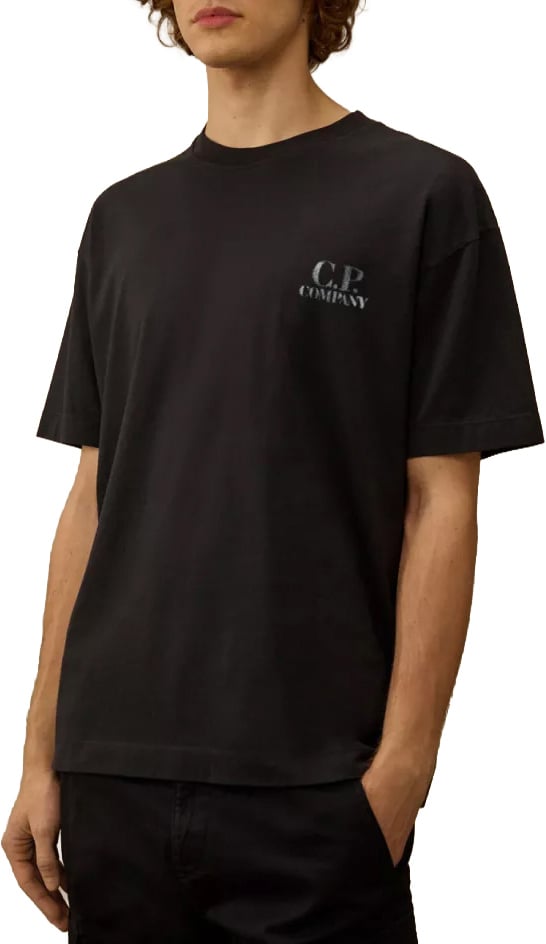 CP Company t-shirt navy Blauw