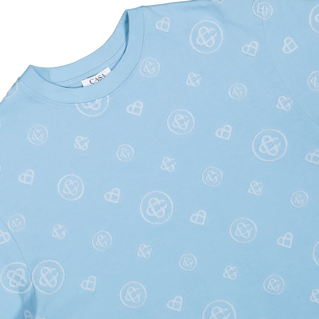 Casablanca t-shirt blauw Blauw