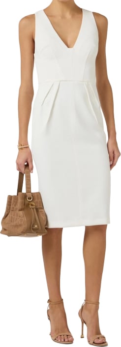 Elisabetta Franchi Dresses Ivory Wit