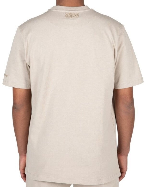 Wrong Friends ASTI T-SHIRT - PASTEL BEIGE Beige