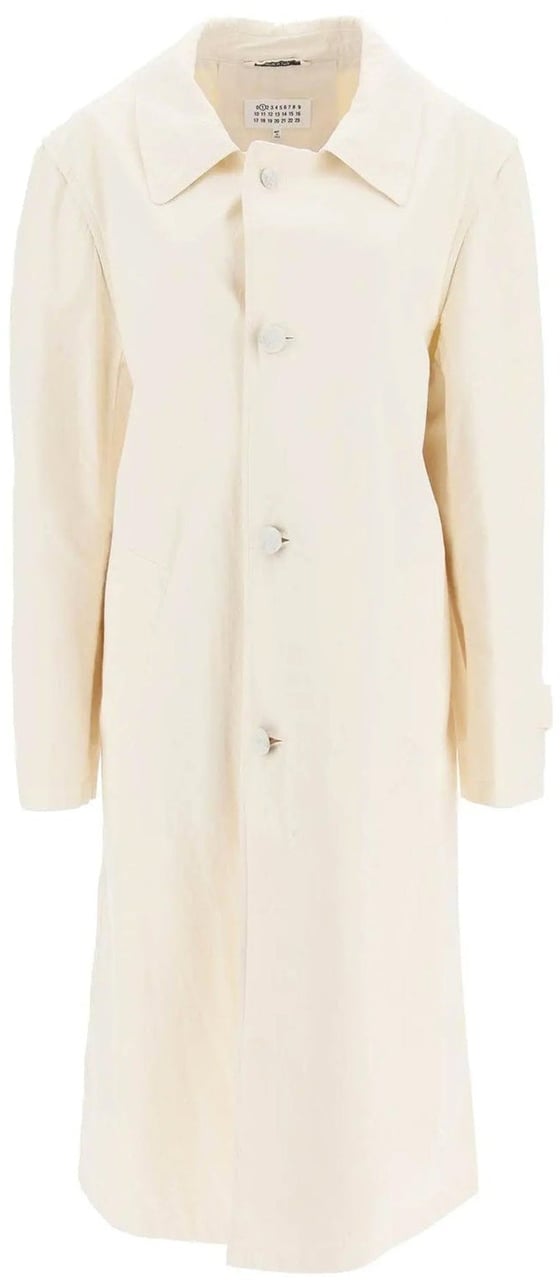 Maison Margiela Maison Margiela Cotton Coat Wit