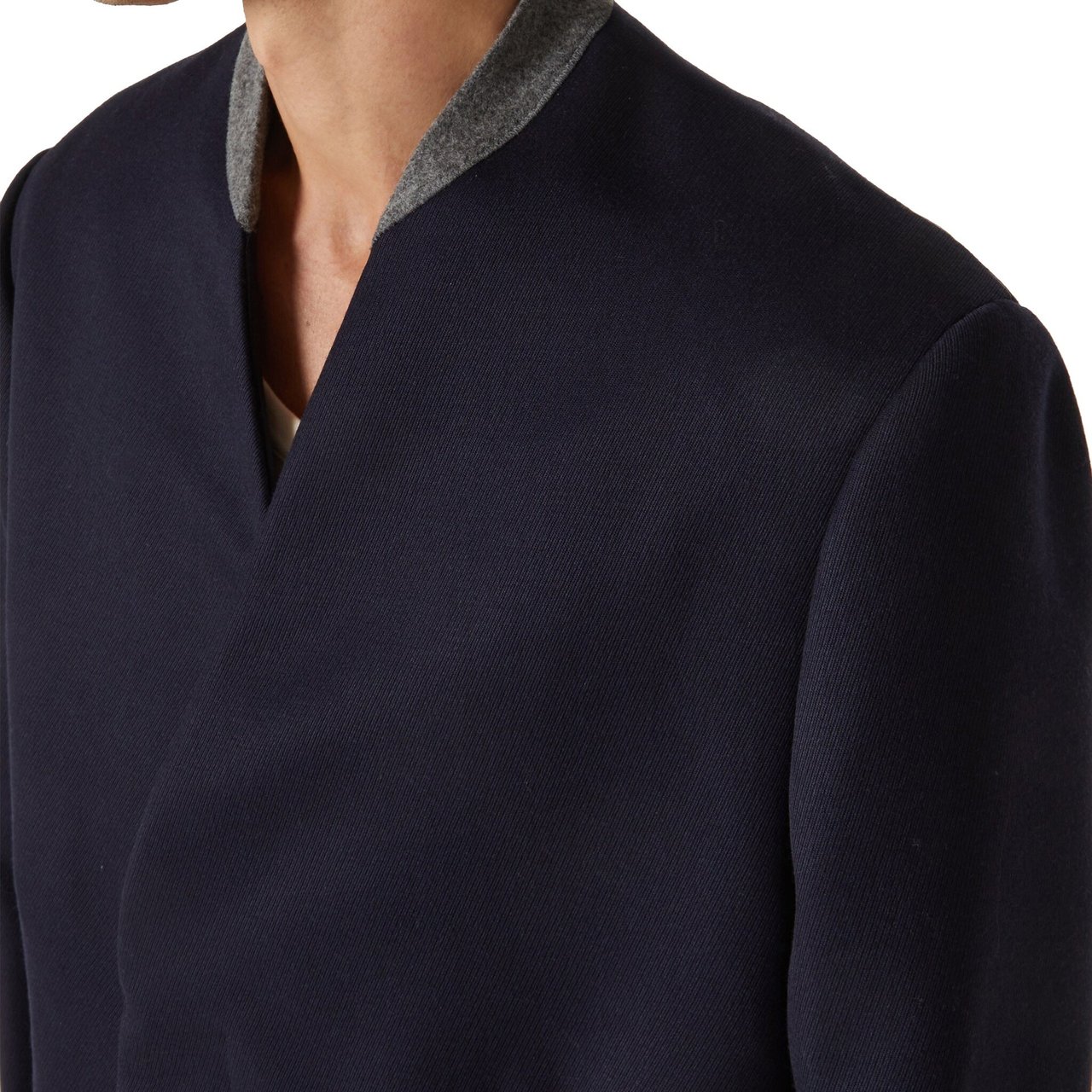 Maison Margiela Maison Margiela Wool Coat Blauw