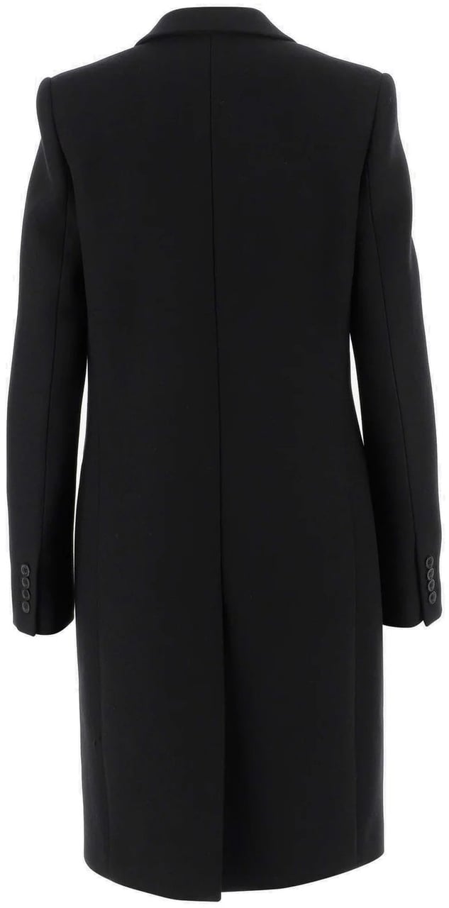 Saint Laurent Saint Laurent wool Coat Zwart