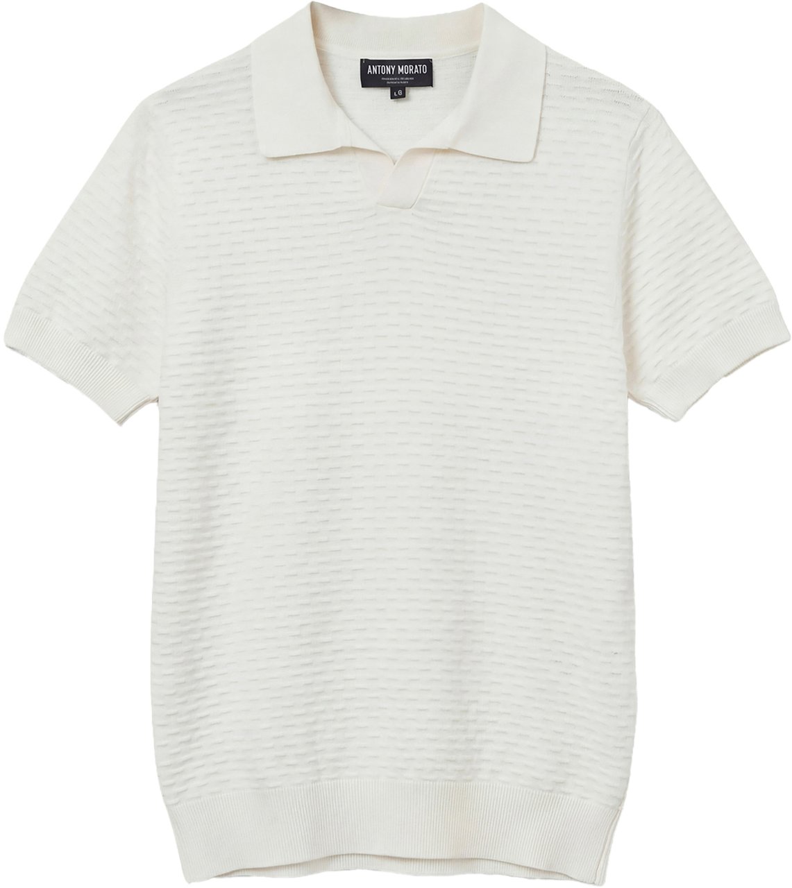 Antony Morato Antony Morato Kinder Jongens Polo In Off White Wit