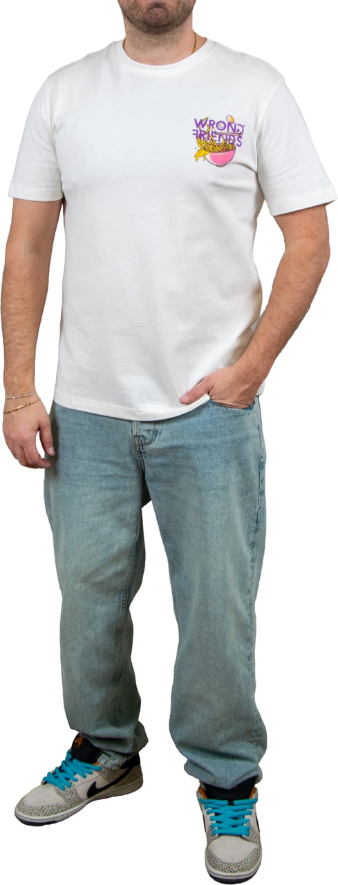 Wrong Friends Ramen T-Shirt Beige