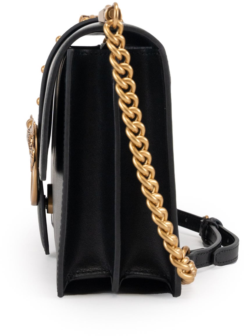 Pinko Bags Neroantique Gold Zwart