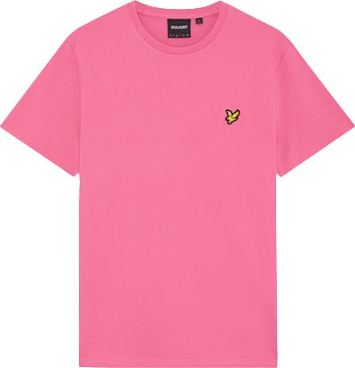 Lyle & Scott Lyle & Scott Plain T-Shirt Y121 Roze