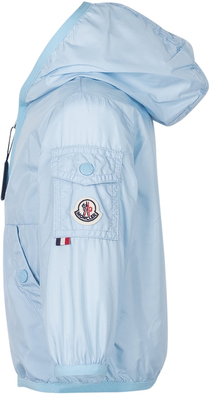 Moncler Coats Blue Blauw