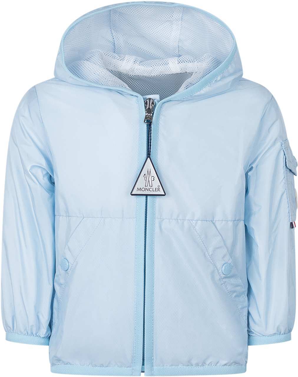 Moncler Coats Blue Blauw