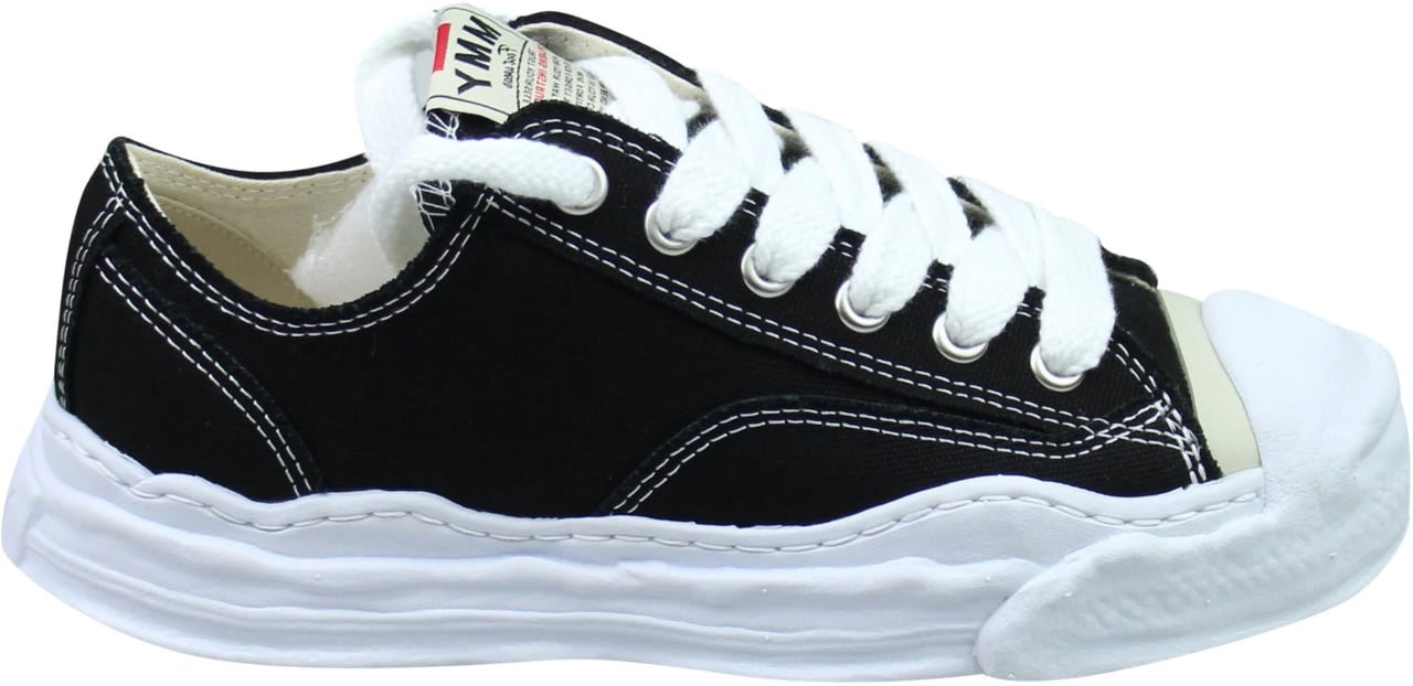 Maison Mihara Yasuhiro Maison Mihara Yasuhiro Hank OG Sole Canvas Low 'Zwart' Zwart