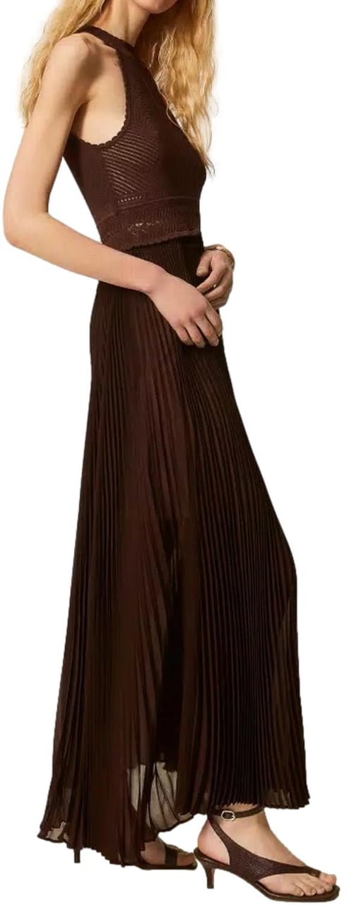 Twin-set Dresses Coffee Liqueur Bruin