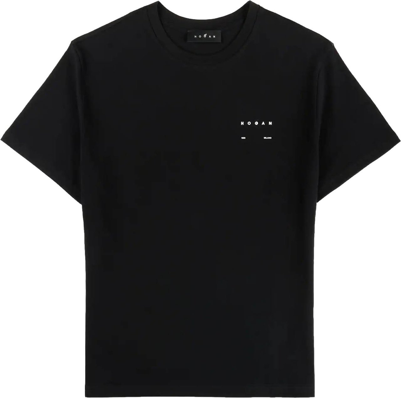 HOGAN T-Shirts And Polos Nero Zwart