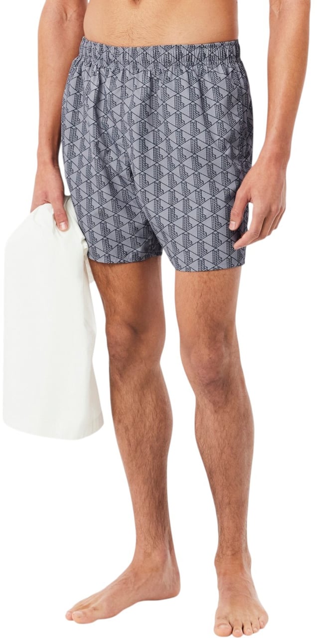 Lacoste Heren Korte Broek Grijs