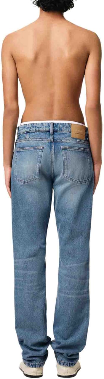 AMI Paris Jeans HTR001 DE0046 Blauw