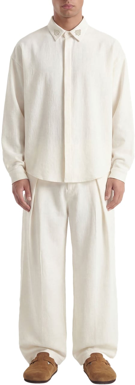 Don't Waste Culture Alurette Pants | White Wit