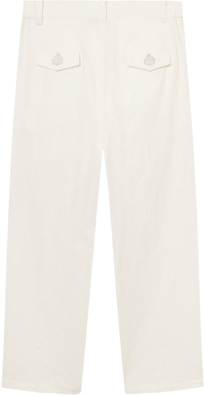 Don't Waste Culture Alurette Pants | White Wit