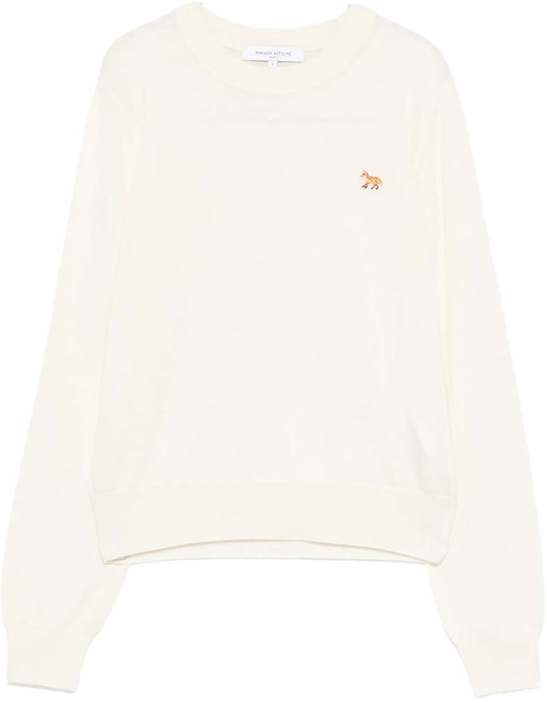 Maison Kitsuné Maison Kitsune' Sweaters Ecru Beige