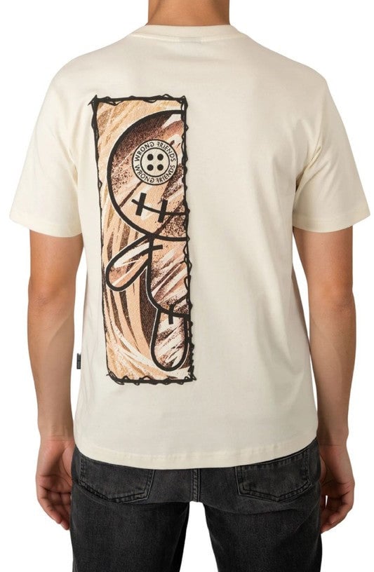 Wrong Friends CABRI T-SHIRT - COCONUT WHITE Wit
