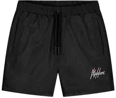 Malelions Malelions Men Split Swim Shorts Zwart