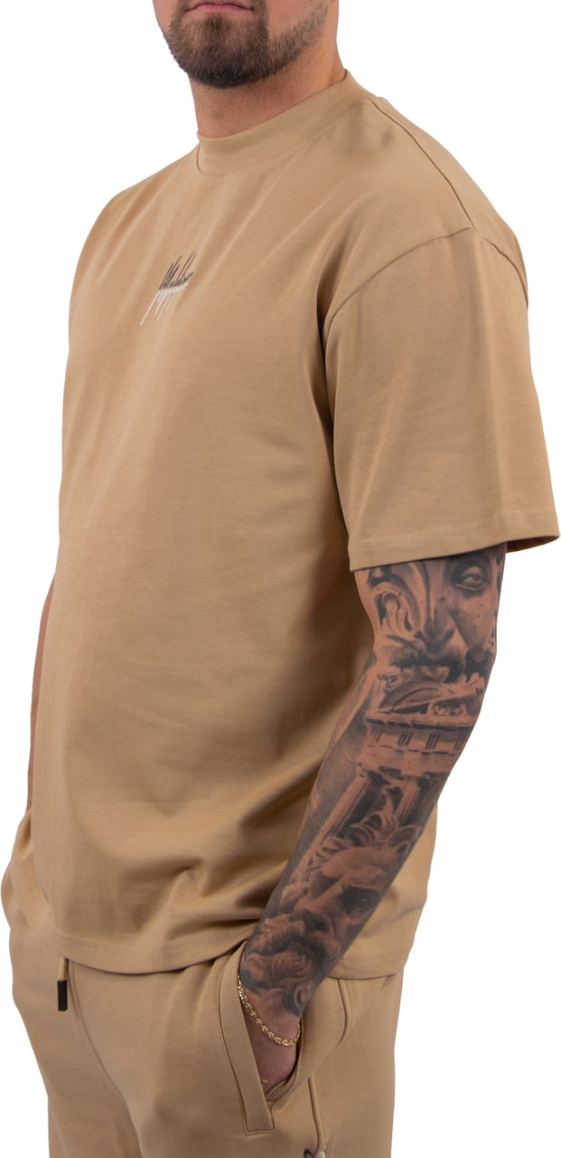 Malelions Malelions Men Split Shorts Beige