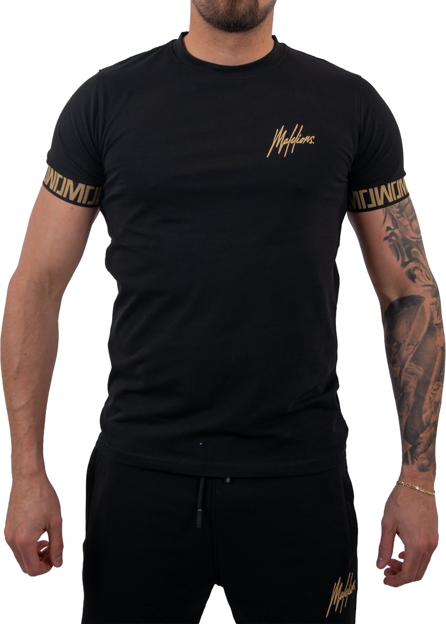 Malelions Malelions Men Venetian T-Shirt Zwart