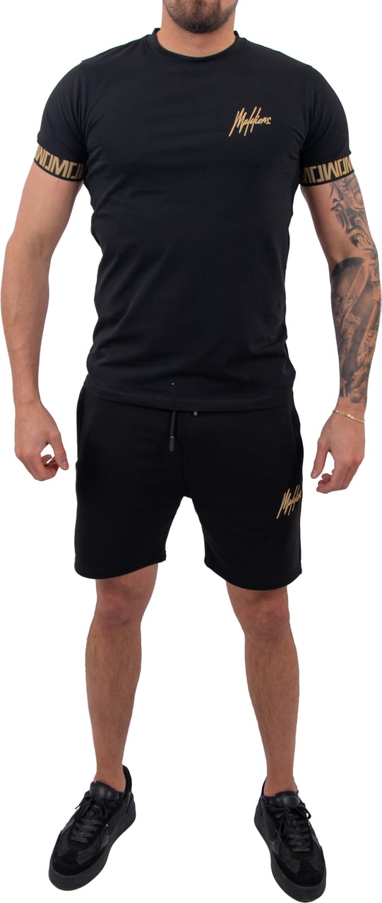 Malelions Malelions Men Venetian T-Shirt Zwart