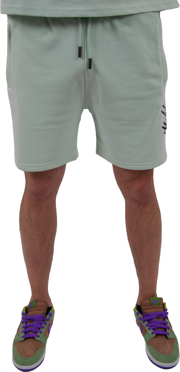 Malelions Malelions Men Split Shorts Groen