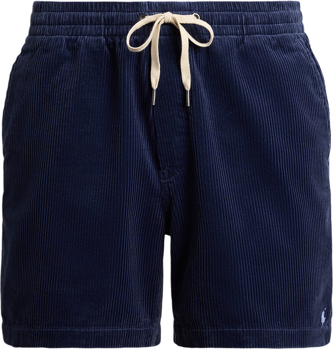 Ralph Lauren Korte corduroy broek donkerblauw Blauw