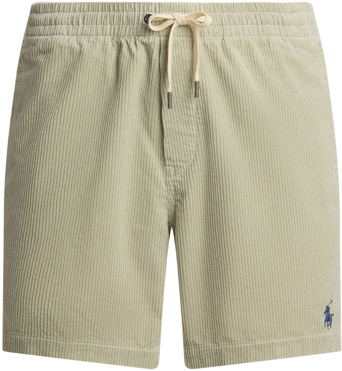 Ralph Lauren Korte corduroy broek khaki Groen