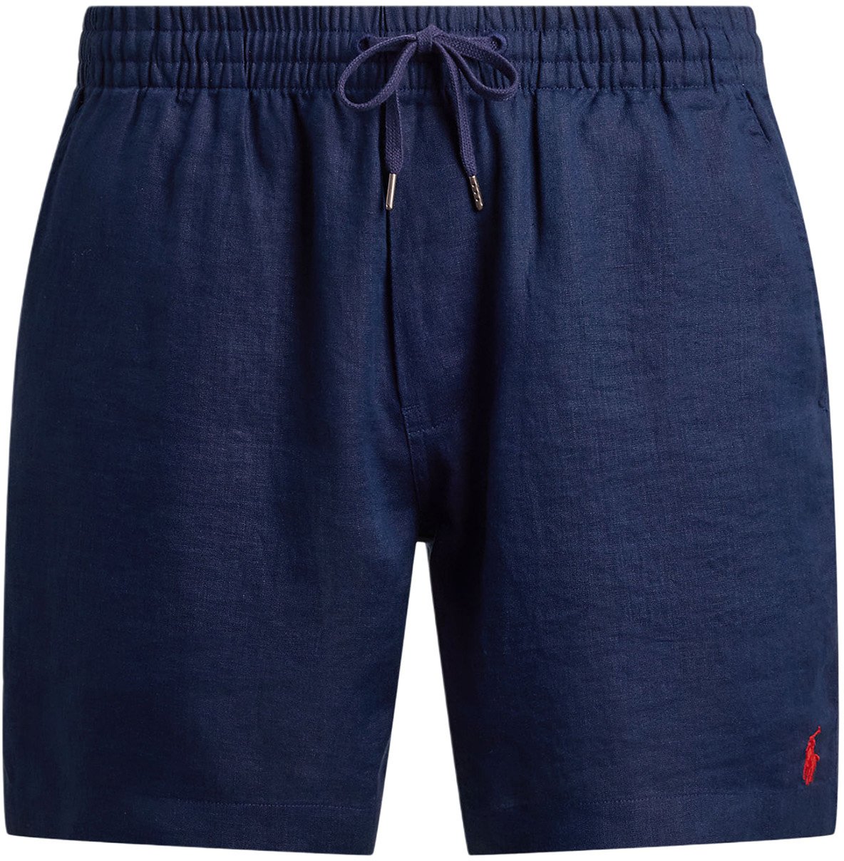 Ralph Lauren Korte broek linnen donkerblauw Blauw