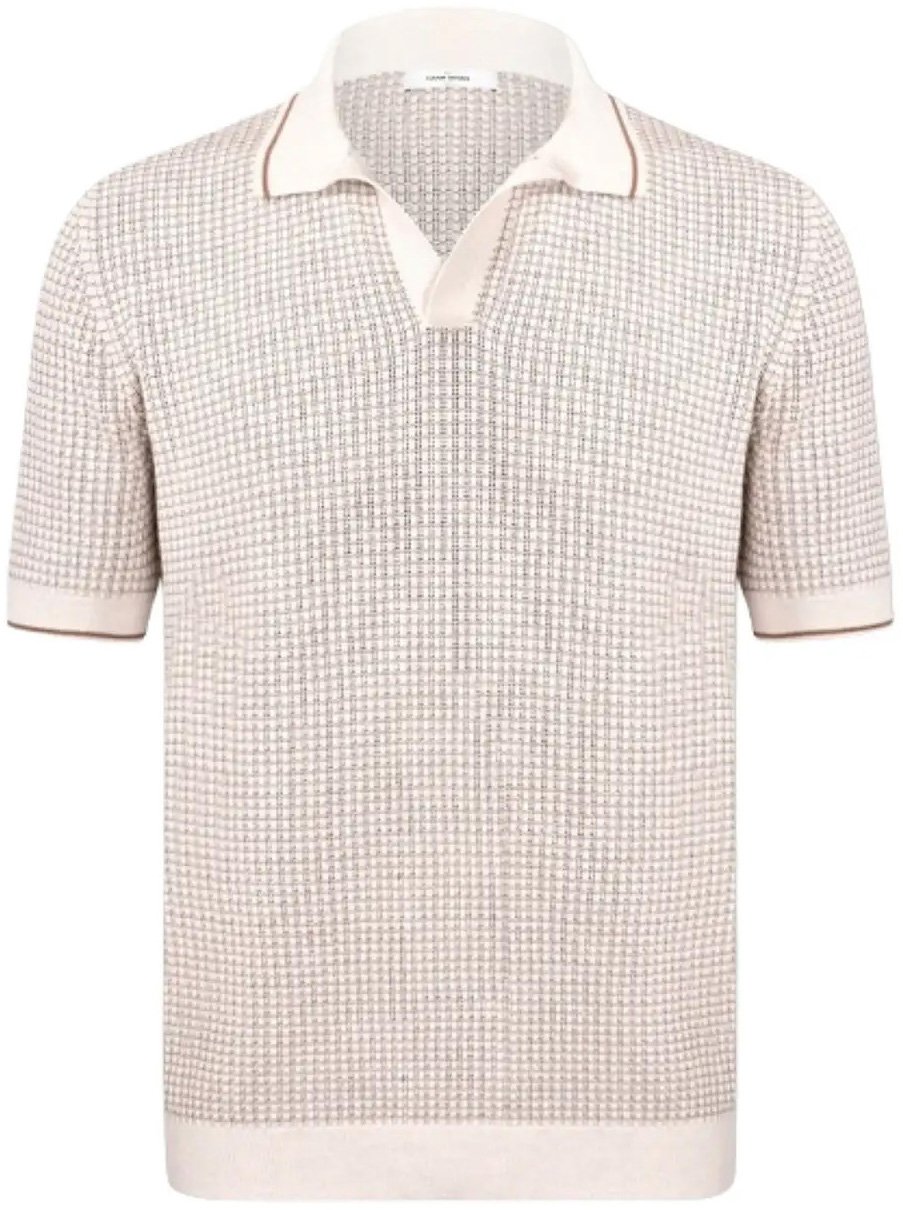 Gran Sasso Polo ecru/bruin Bruin
