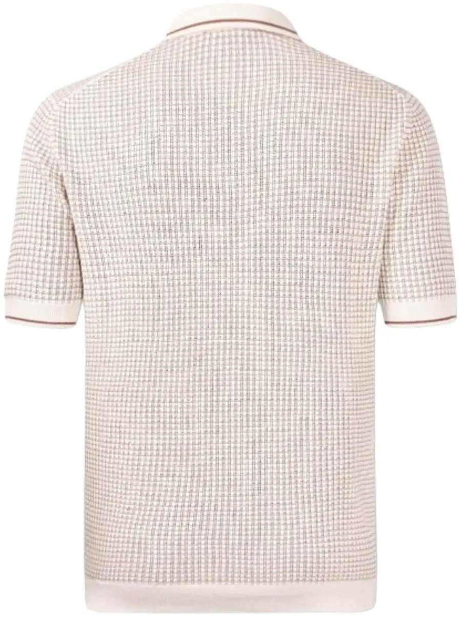Gran Sasso Polo ecru/bruin Bruin