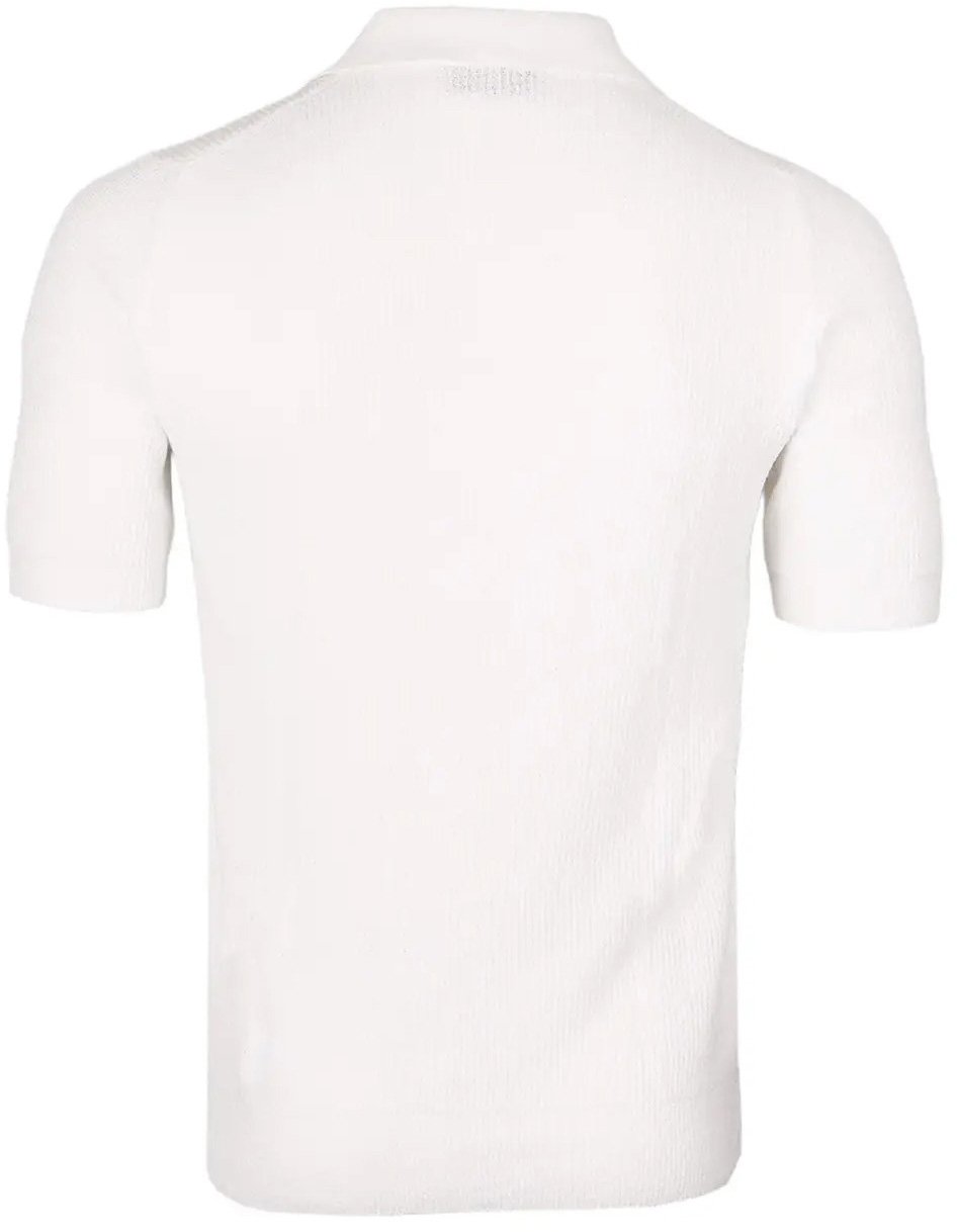 Gran Sasso Badstof polo wit Wit