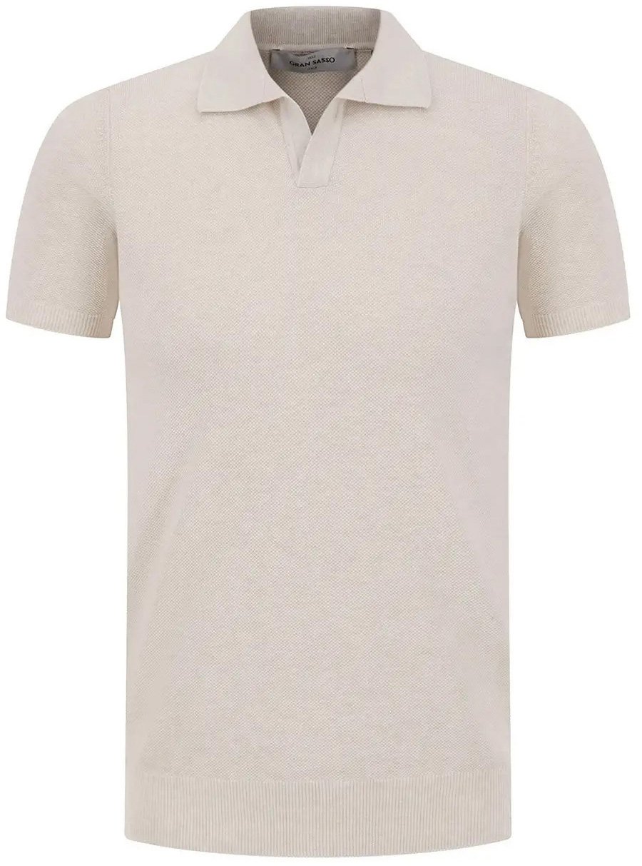 Gran Sasso Polo beige Beige