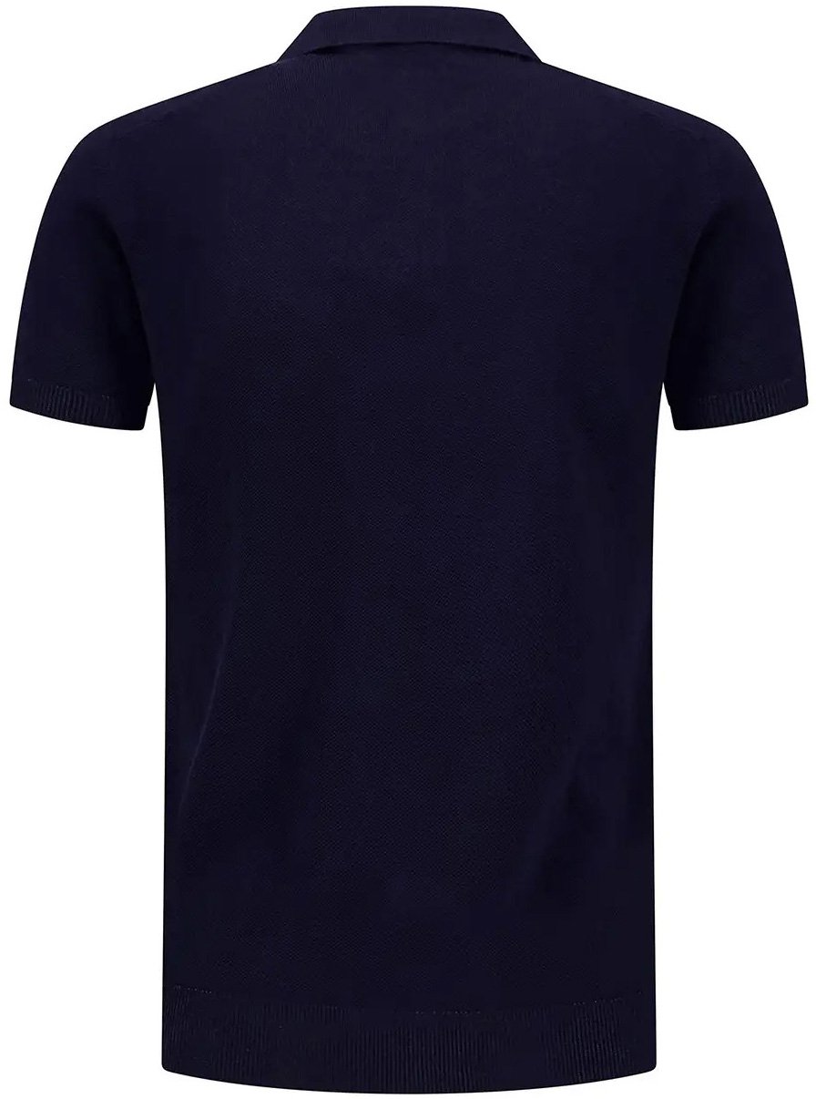 Gran Sasso Polo donkerblauw Blauw