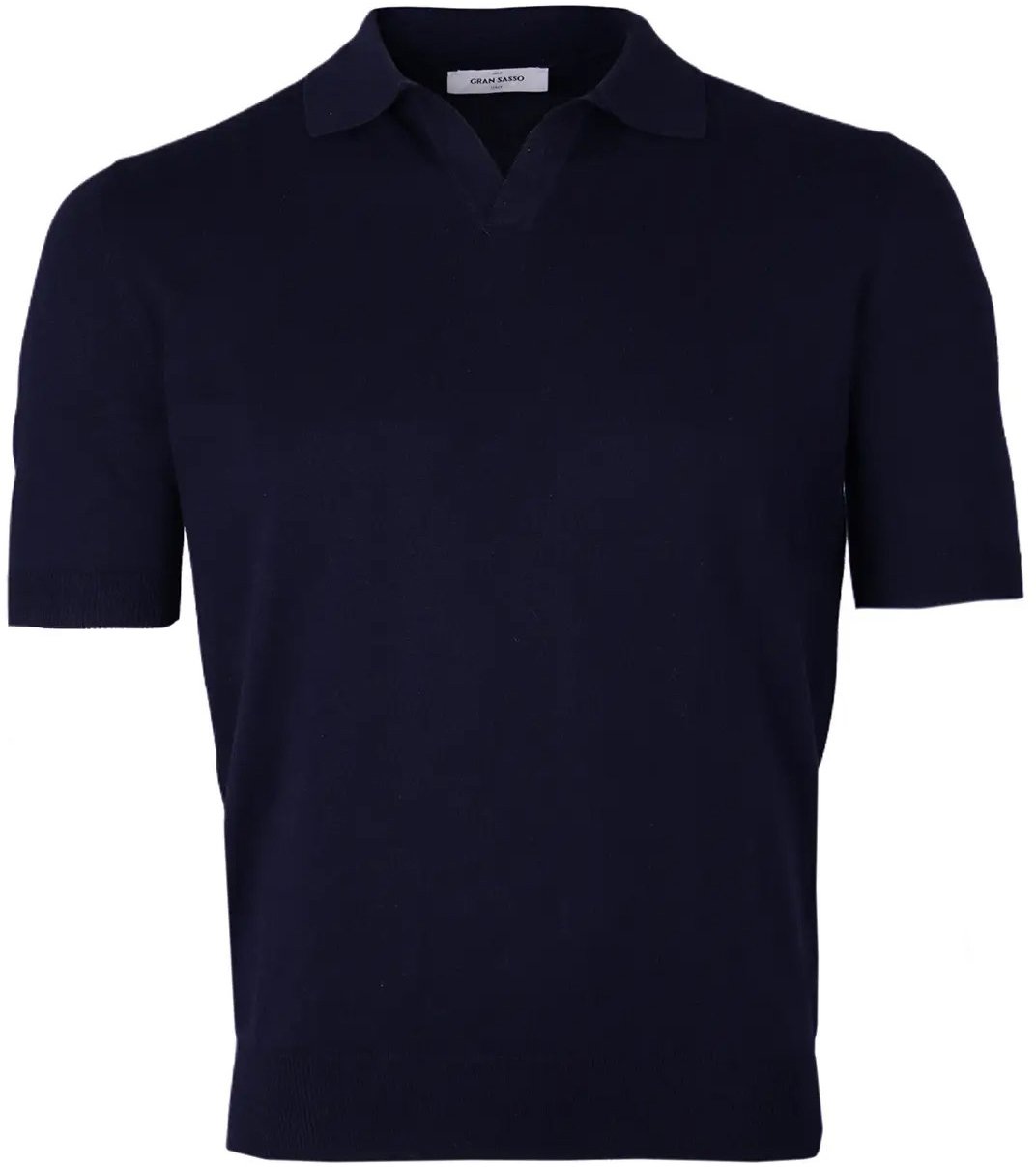 Gran Sasso Polo donkerblauw Blauw