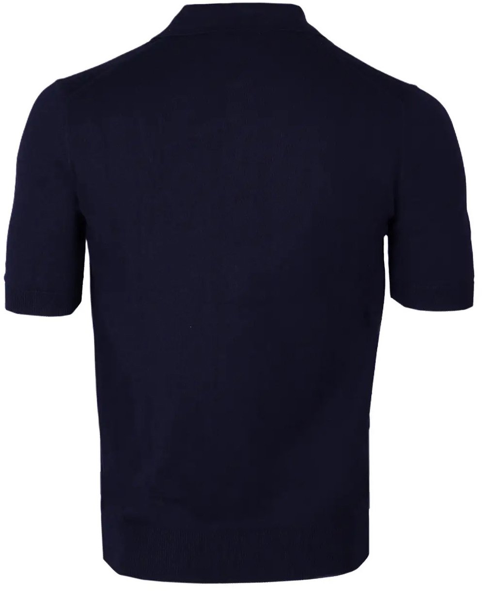Gran Sasso Polo donkerblauw Blauw