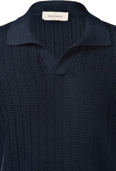 Gran Sasso Skipper poloshirt Blauw