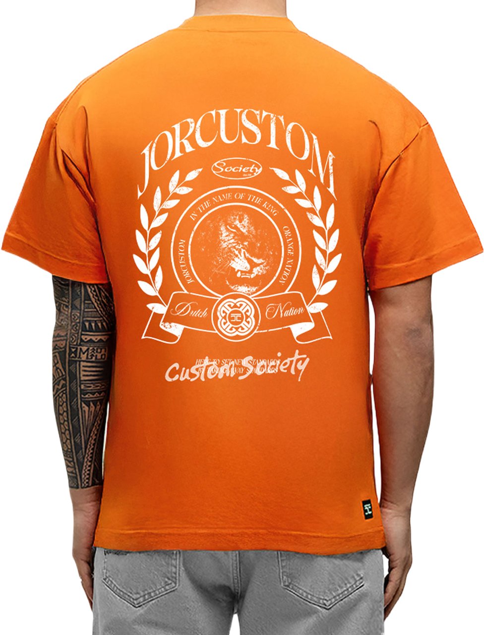 JORCUSTOM DutchNation Loose Fit T-Shirt Oranje