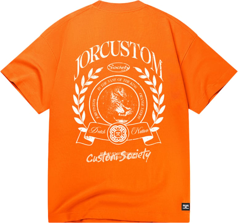 JORCUSTOM DutchNation Loose Fit T-Shirt Oranje