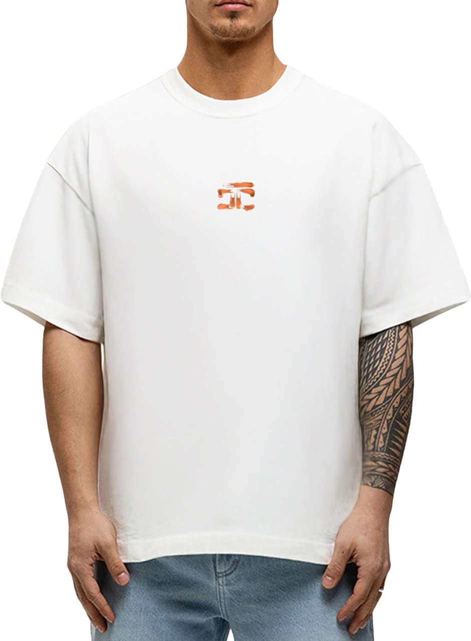 JORCUSTOM Kd-Artist2 0 Loose Fit T-Shirt Wit
