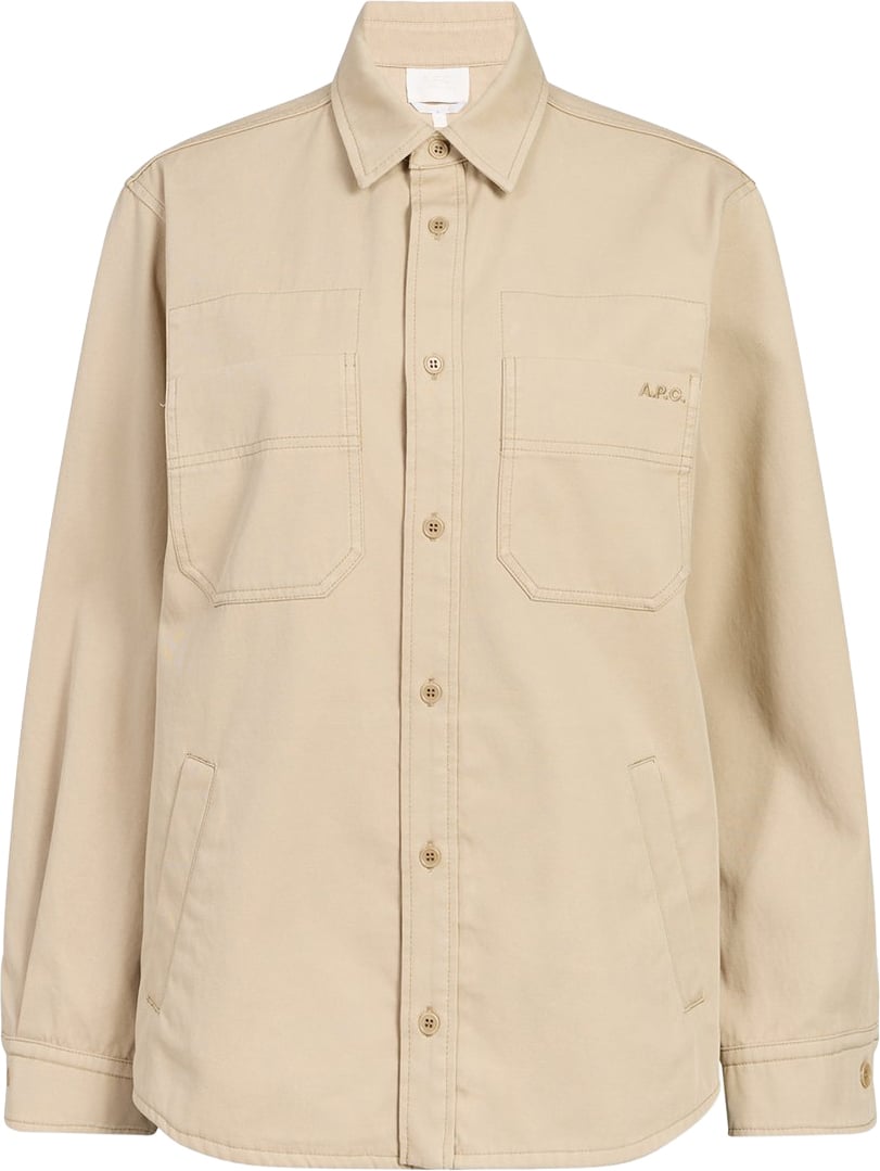 A.P.C. shirtjacket beige Beige