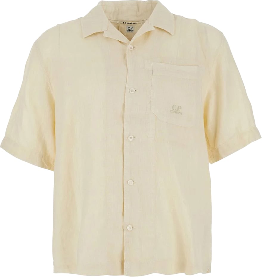 CP Company linen shirt beige Beige
