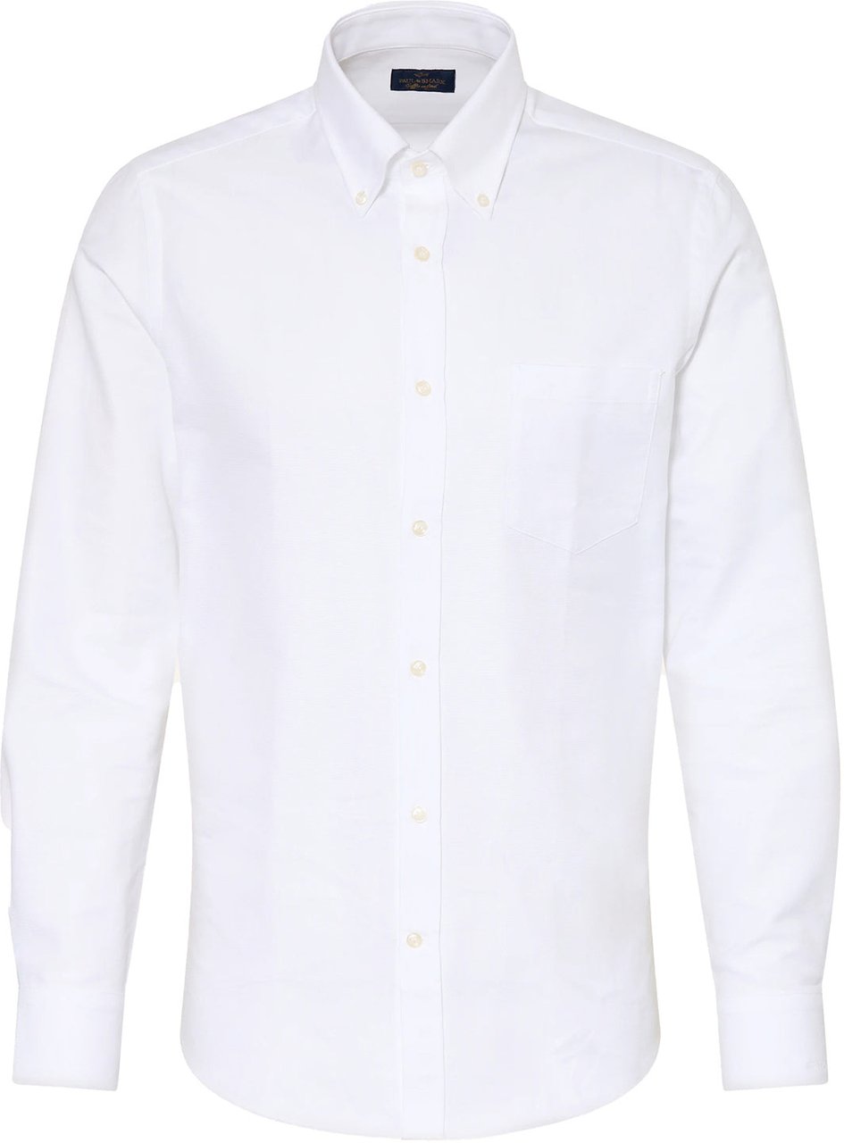 Paul & Shark soffio oxford wit overhemd Wit