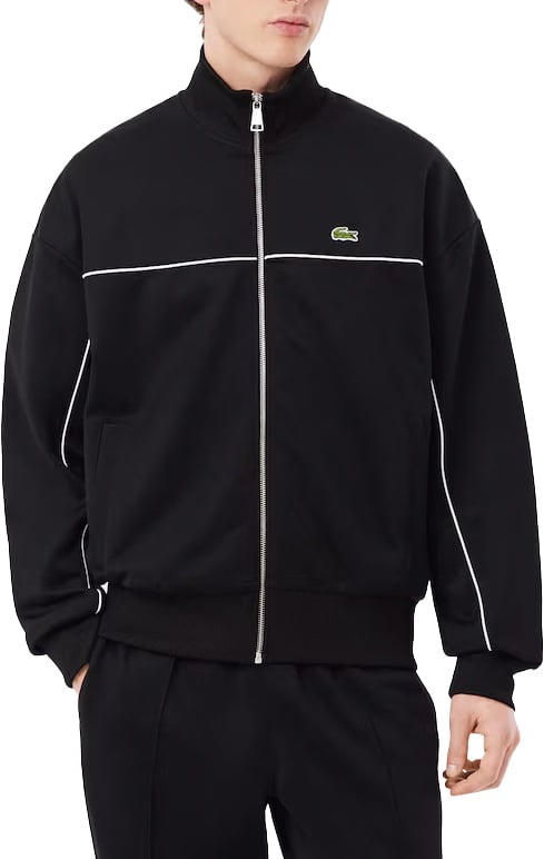 Lacoste Mens sweatshirt black Zwart