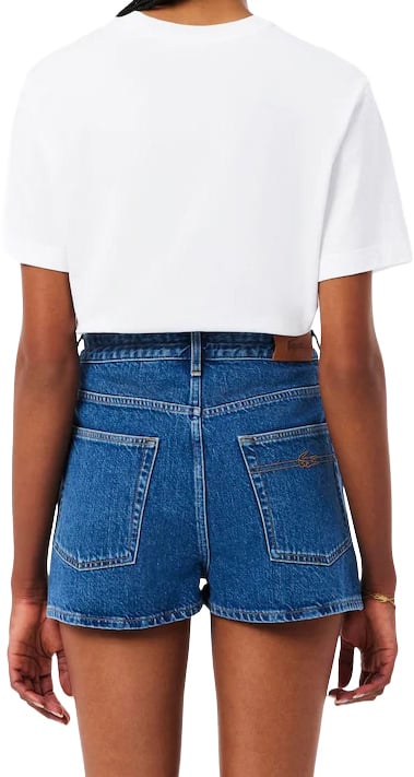 Lacoste Tee shirt white Wit