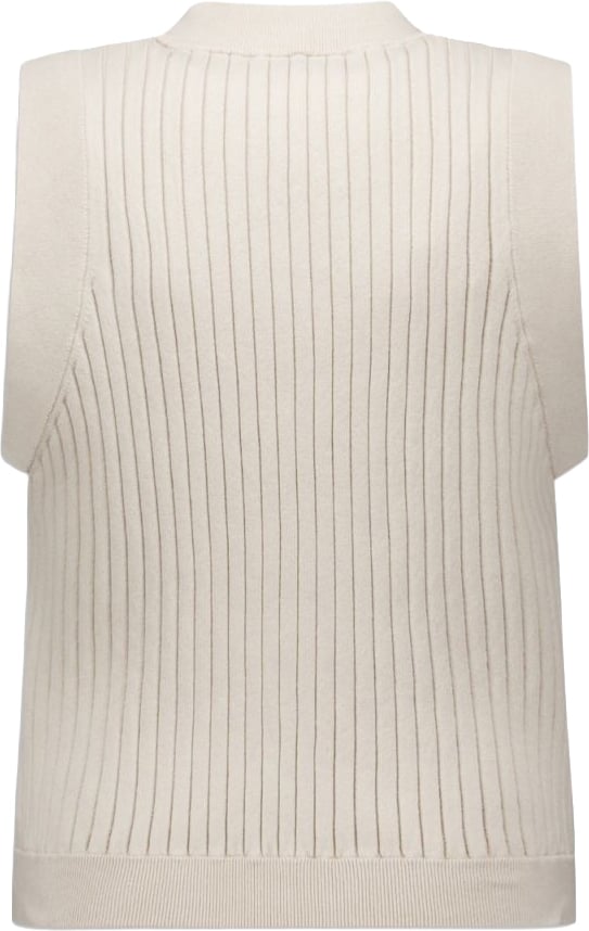 Airforce Rio ribbed loose fit tanktop Beige